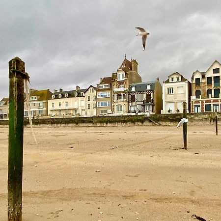 Saint-Aubin-Sur-Mer: Bel appartement traversant Exterior foto