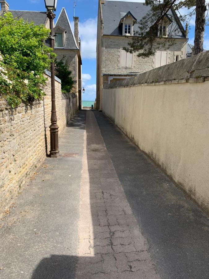 Saint-Aubin-Sur-Mer: Bel appartement traversant Exterior foto
