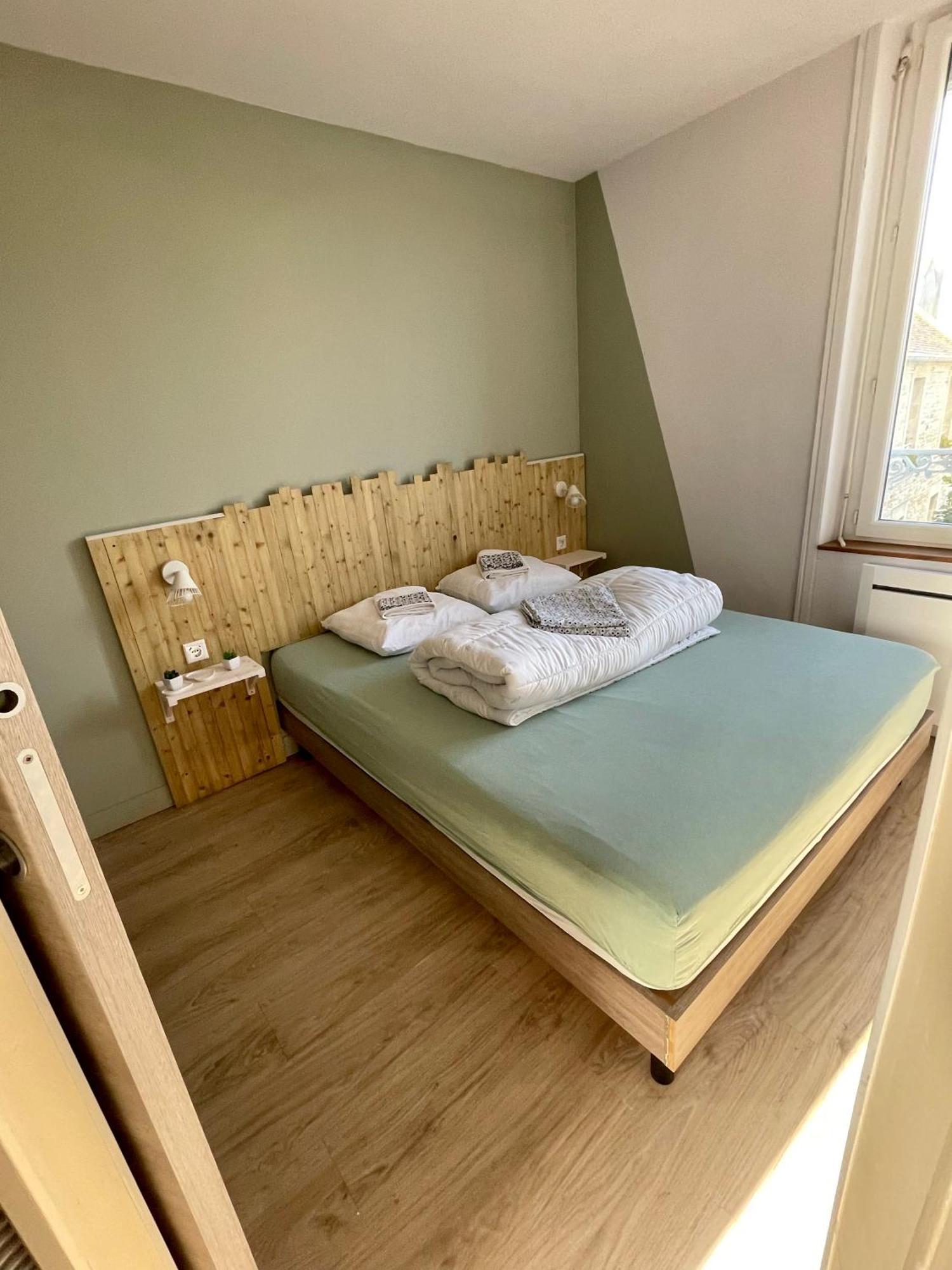 Saint-Aubin-Sur-Mer: Bel appartement traversant Exterior foto